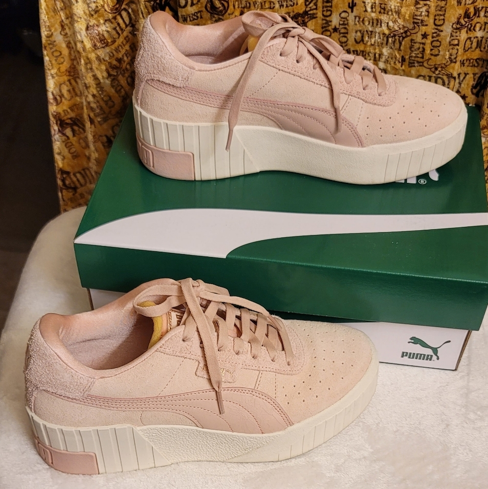 Pink Suede Puma